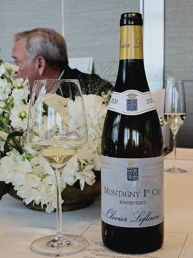 Maison Olivier Leflaive Montagny 1er Cru Bonneveaux. 최현태 기자