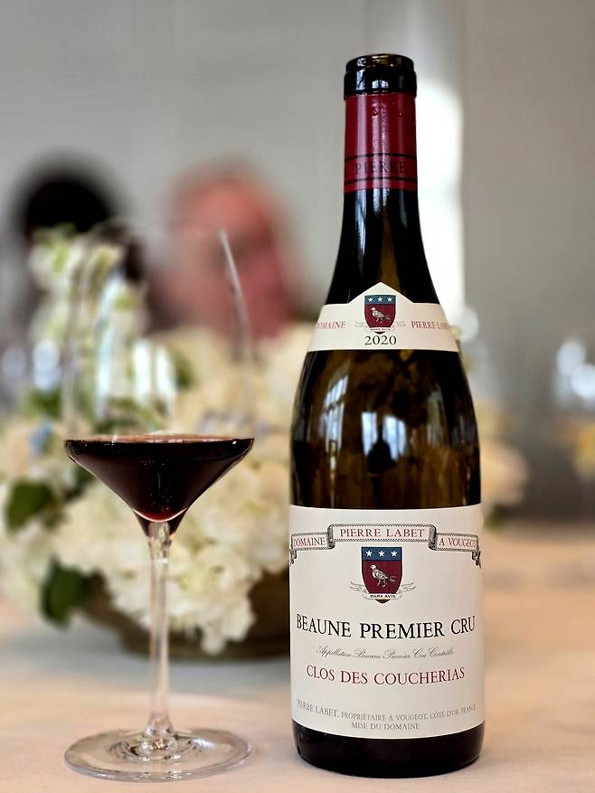 Domaine Pierre Labet Beaune 1er Coucherias. 최현태 기자