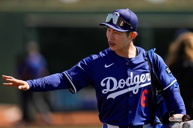 다저스 내야수 김혜성은 30일(한국시간) 콘스텔레이션 필드에서 열린 '2025 마이너리그' 슈거랜드전에서 1번타자 유격수로 선발 출전했다. 이날 역전 결승타를 포함해 3타수 2안타 4타점 1득점 2볼넷으로 만점 활약하며 8-2 팀 승리에 힘을 보탰다. 연합뉴스 AP