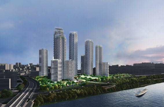 압구정2구역 재건축 사업 조감도.(사진=서울시)