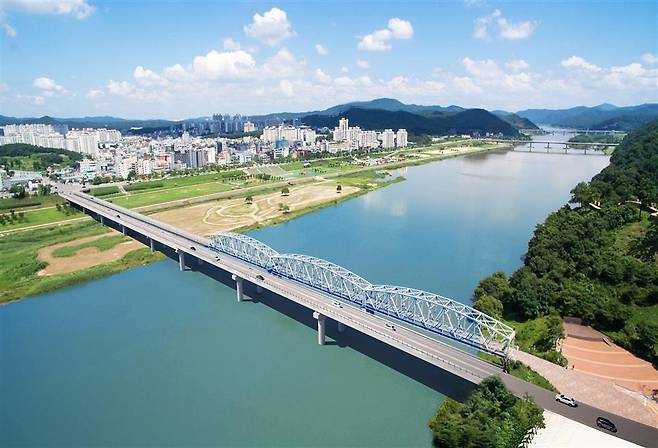 제2금강교 조감도.(행복청 제공)