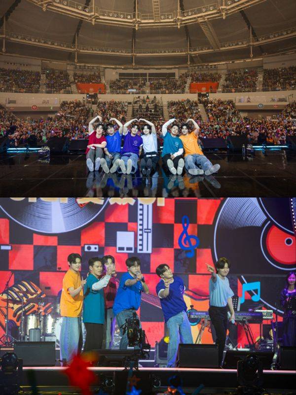 사진 출처= 밝은누리 제공&nbsp;/ '미스터트롯3' 콘서트 현장 사진.