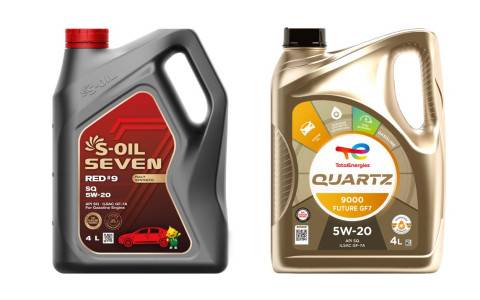 S-OIL 7과 쿼츠 엔진오일 신제품 /사진제공=에쓰오일