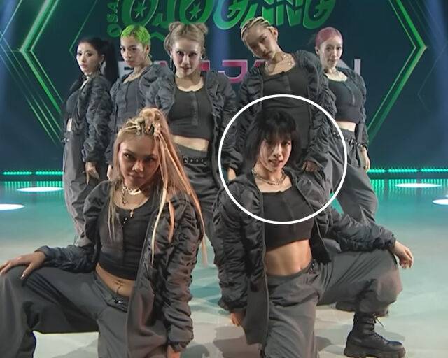 히라이 하나는 '오사카 오조 갱' 크루의 멤버이다. / 유튜브 채널 '더 춤' 캡처