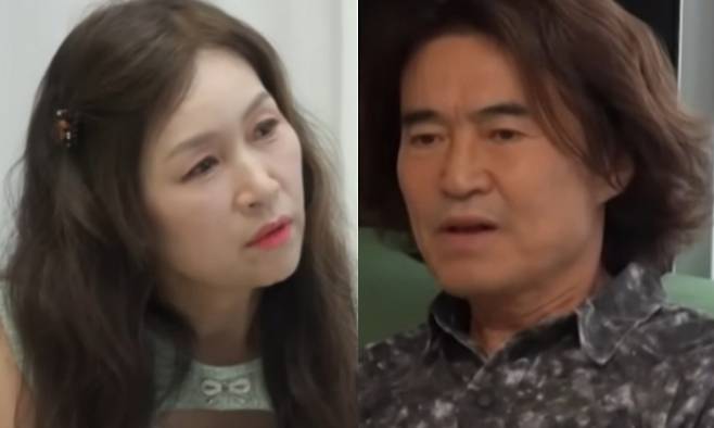 조갑경(왼쪽), 홍서범. SBS ‘미운 우리 새끼’ 방송 화면 캡처