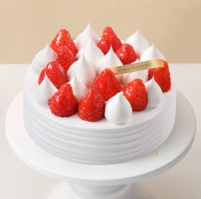 파리바게뜨&nbsp;우유 생크림케이크.&nbsp;파리바게뜨 제공