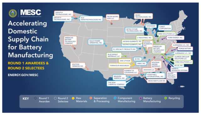 지난해 조 바이든 행정부 당시 보조금 승인을 받은 클라리오스서큘러솔루션스 프로젝트.