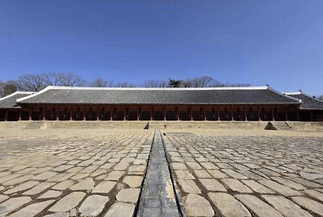 보수 공사 마친 종묘 정전 전경 [국가유산청 제공. 재판매 및 DB 금지]