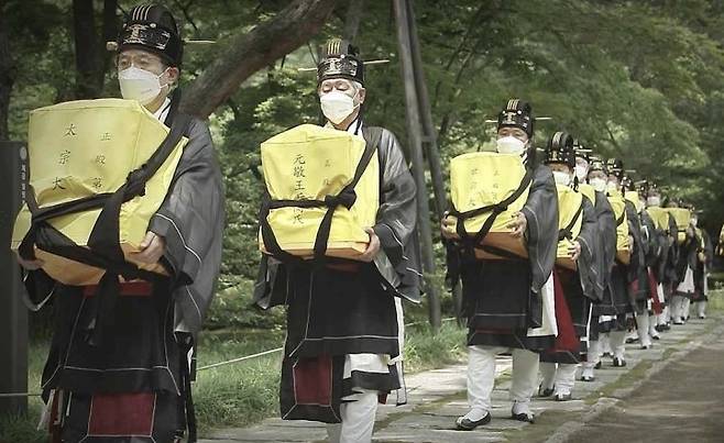 2021년 열린 '이안제' 모습  [국가유산청 제공. 재판매 및 DB 금지]
