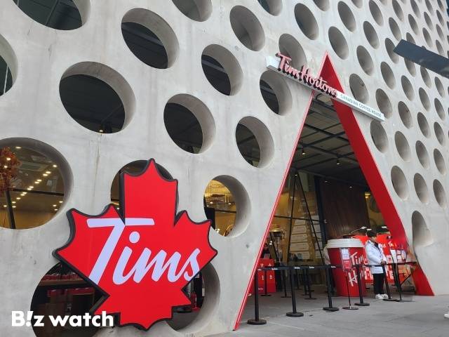 팀홀튼 신논현점 전경 /사진=김지우 기자 zuzu@