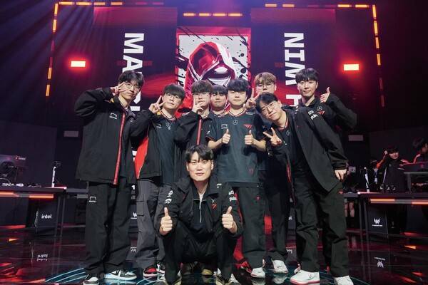 VCT 퍼시픽 스테이지1 2주 차에서 농심 레드포스를 격파한 T1