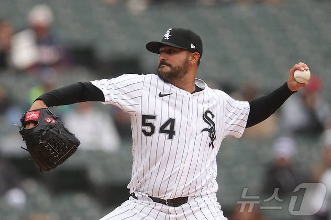 시카고 화이트삭스 선발 투수 마르틴 페레스. ⓒ AFP=뉴스1