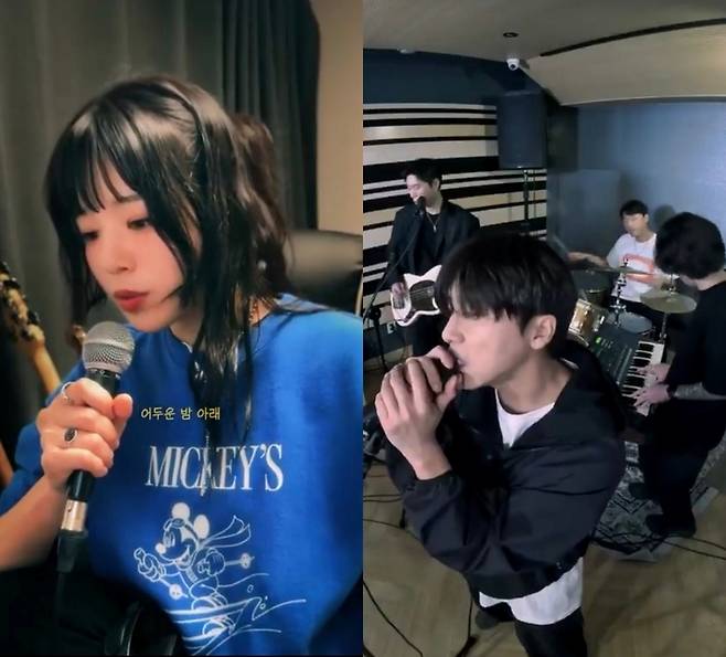 윤마치, 위아더나잇. 사진 | 각 챌린지 영상