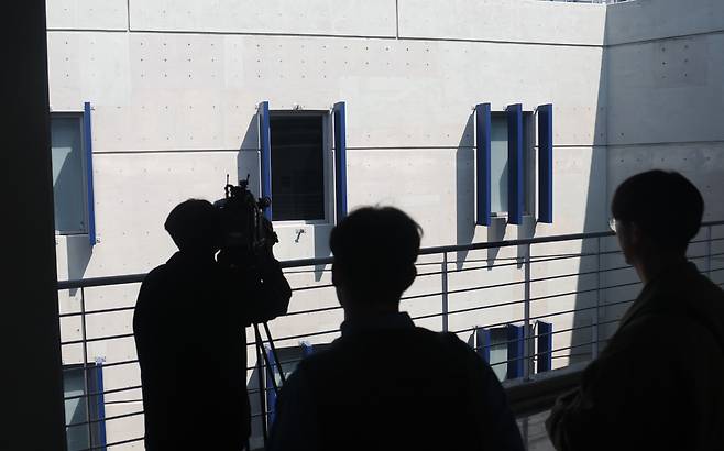 1일 경남 창원시 마산회원구 창원NC파크 한 건물 외관. 연합뉴스