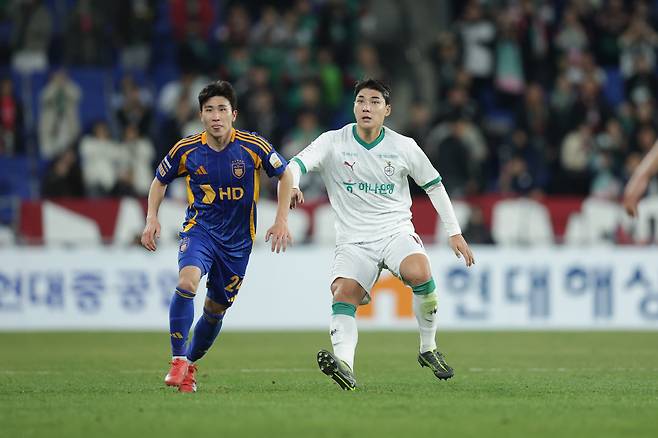 울산문수축구경기장/ K리그1/ 울산HDFC vs 대전하나시티즌/ 대전 주민규/ 사진 김정수