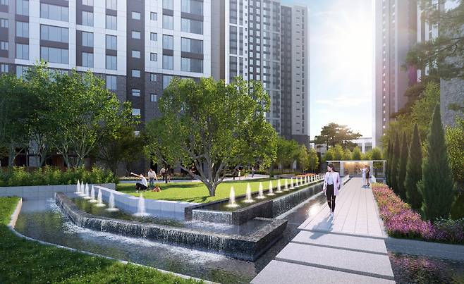 해링턴 스퀘어 산곡역 해링턴플라자 조감도