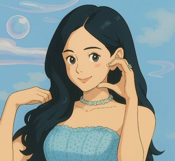 최근 오픈AI(OpenAI)가 출시한 신규 이미지 생성 AI 모델 '챗GPT-4o 이미지 생성'이 화제가 되고 있다. 사진은 걸그룹 아이브 멤버 안유진을 지브리 스타일로 바꾼 챗GPT 생성 이미지. [사진=챗GPT]