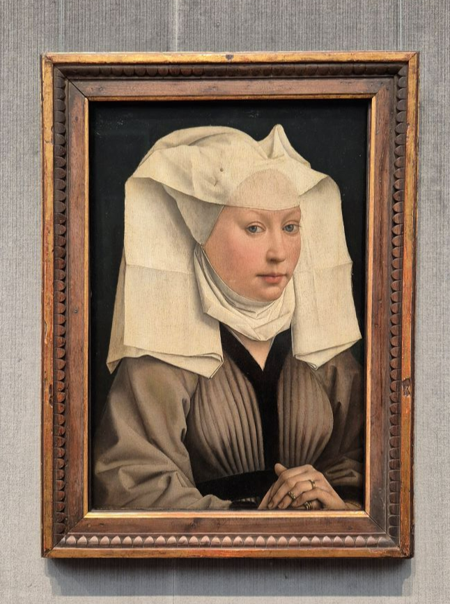 Rogier van der Weyden [Portrait of a Young Woman with a White Headdress], 1440 ©김슬기