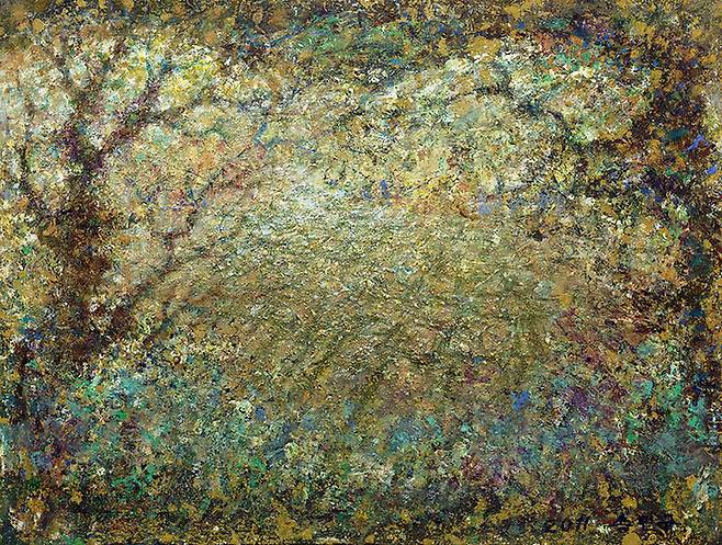 송민규, 겨울잔상, 62.0×47.0cm, Acrylic on canvas *재판매 및 DB 금지