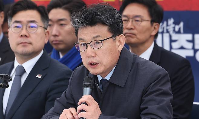 더불어민주당 진성준 정책위의장. 연합뉴스