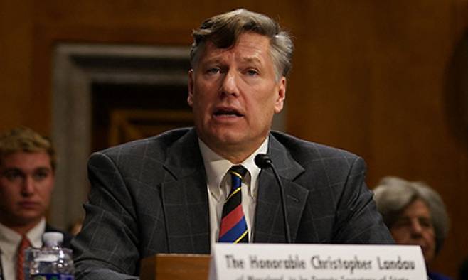 크리스토퍼 랜도 미국 국무부 부장관. AFP연합뉴스