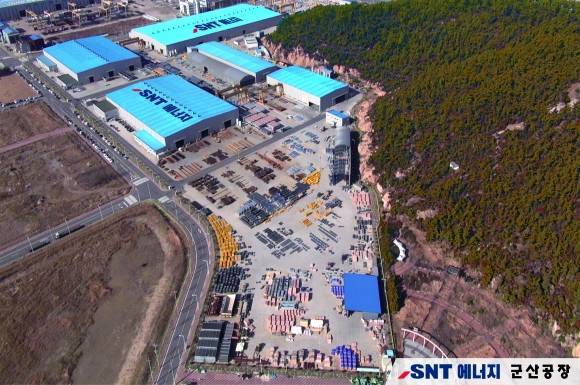 SNT에너지 군산공장 전경. 2025.4.1. SNT에너지 제공