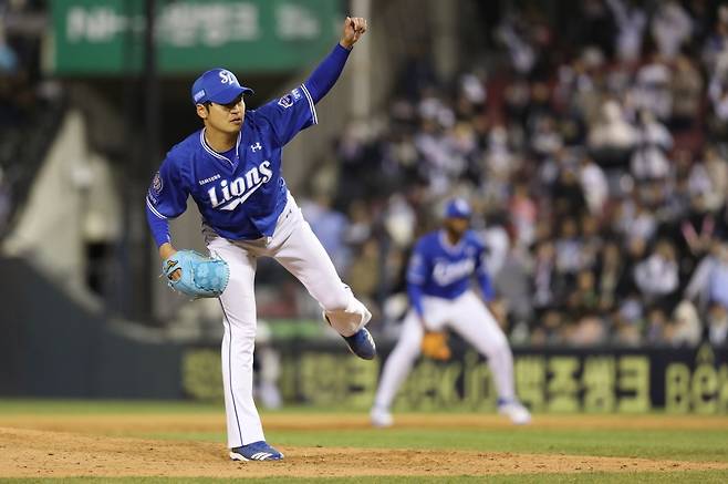 삼성 백정현. 삼성 라이온즈 제공