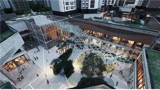 아클라우드 감일 분양 당시 조감도. (사진=대우건설)