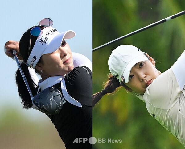 2025년 미국여자프로골프(LPGA) 투어 T-모바일 매치플레이에 출전하는 윤이나, 이미향 프로. 사진제공=ⓒAFPBBNews = News1