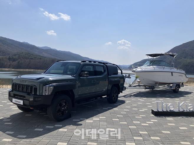 더 기아 타스만(사진=정병묵 기자)
