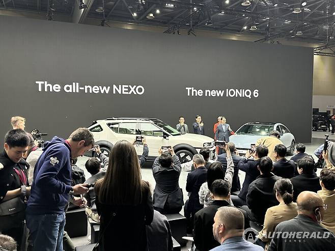 현대차는 2025 서울모빌리티쇼에 브랜드 사상 최대 규모인 2600㎡(약 787평)의 전시 공간을 마련했다. (오토헤럴드 김훈기 기자)