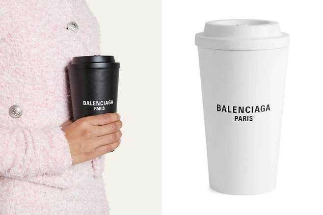 최근 발렌시아가가 출시한 클러치백 '9AM 커피컵 클러치백'. 사진=발렌시아가