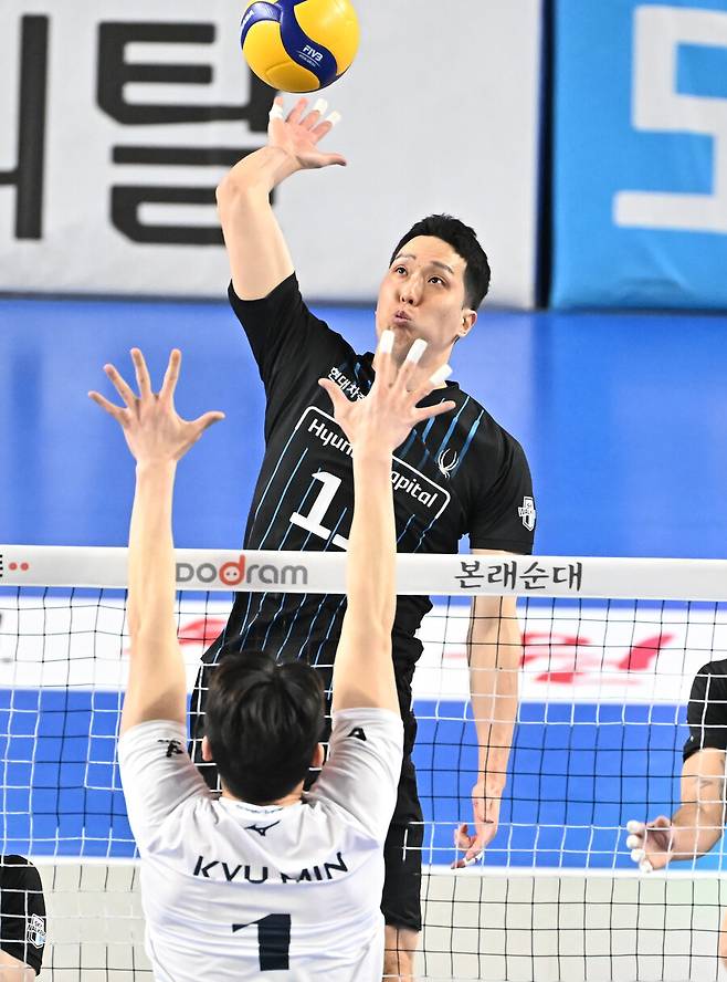 현대캐피탈 최민호. 한국배구연맹 제공