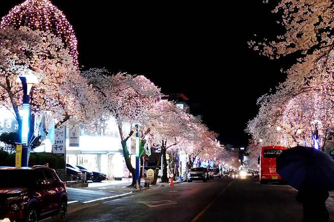 부곡온천 빛거리