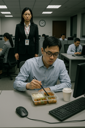 가상의 인물로 기사의 내용을 표현한 사진. [사진출처 = 챗GPT]