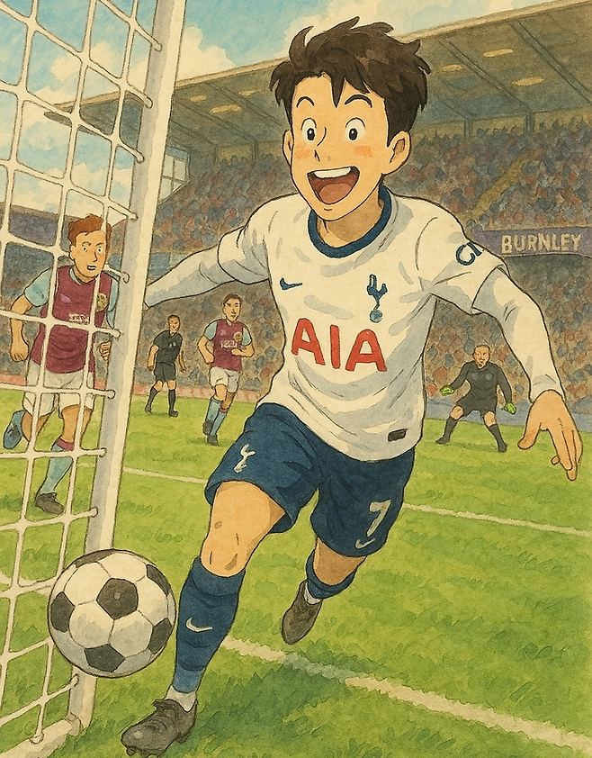 챗GPT로 생성한 축구선수 손흥민 이미지. [사진 출처 = 연합뉴스]