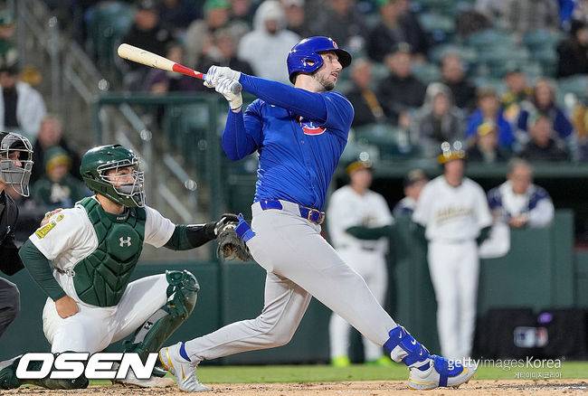 [사진] 시카고 컵스 카일 터커. ⓒGettyimages(무단전재 및 재배포 금지)