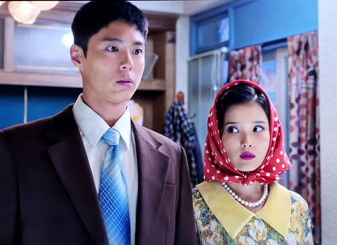 넷플릭스 드라마 ‘폭싹 속았수다’&nbsp; 박보검 아이유. 영상 캡처