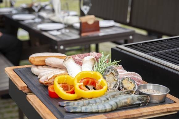 ‘비어가든’ BBQ 세트 메뉴. 호텔농심 제공