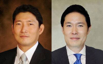 (왼쪽부터)조현준 ㈜효성 회장, 조현상 HS효성 부회장.(사진=각사.)