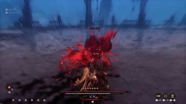 - 원작 블러드러스터와 유사한 광풍