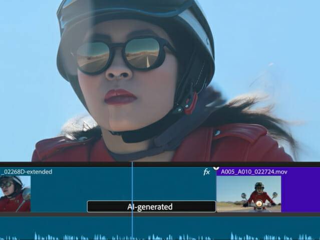 어도비, 프리미어 프로_생성형 확장. (사진=어도비)