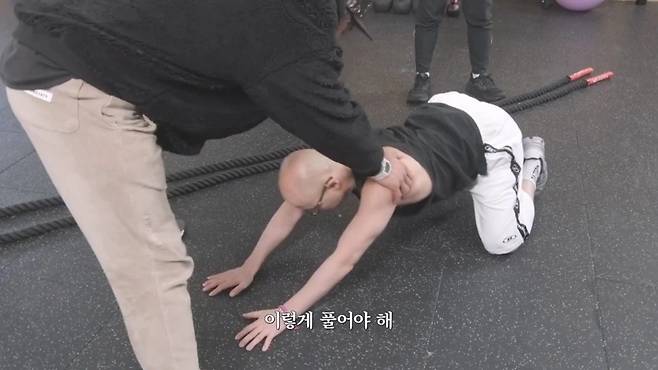 추성훈의 운동 가르치기 전 스트레칭 시간이 위험해진 이유