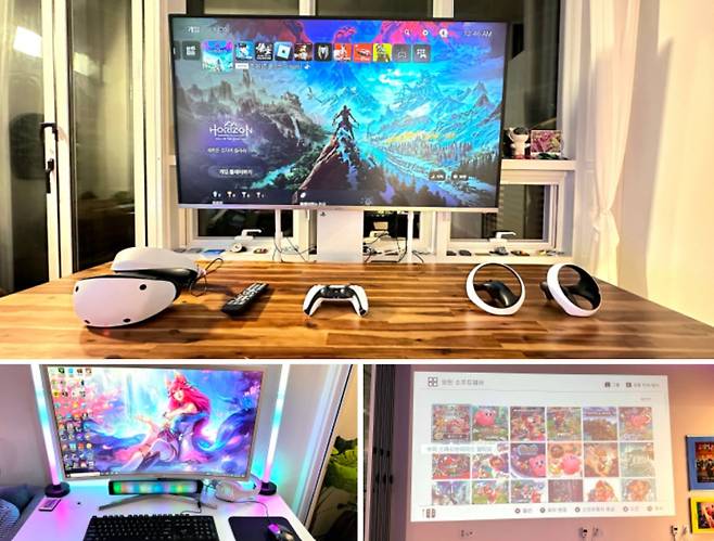 수원 영통에 오징어 게임 테마 파티룸이 열렸다. 최첨단 게임 시설이 설치돼 있다. 모두의게임 제공