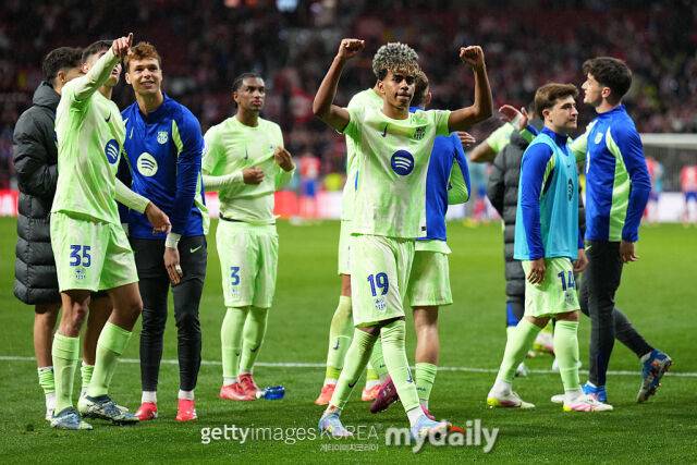 결승골 어시스트로 바르셀로나의 승리를 이끈 라민 야말. /게티이미지코리아