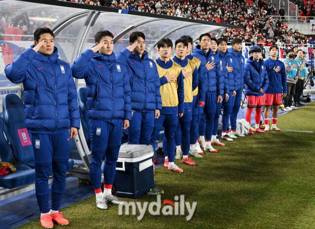 대한민국 축구대표팀./마이데일리 DB