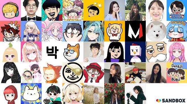 샌드박스네트워크 소속 크리에이터