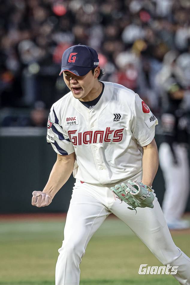 ▲ 정철원 ⓒ롯데 자이언츠