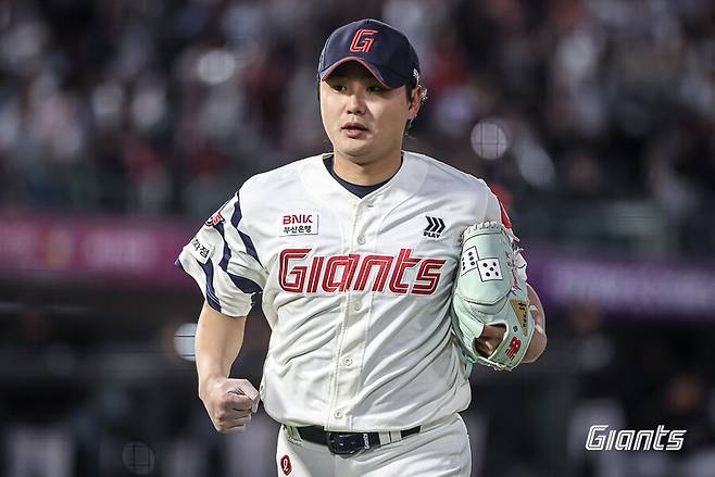 ▲ 정철원 ⓒ롯데 자이언츠