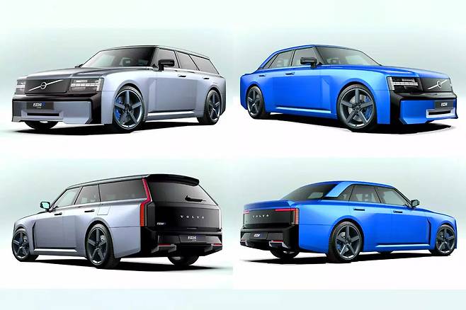 볼보 240R 콘셉트 왜건 예상도